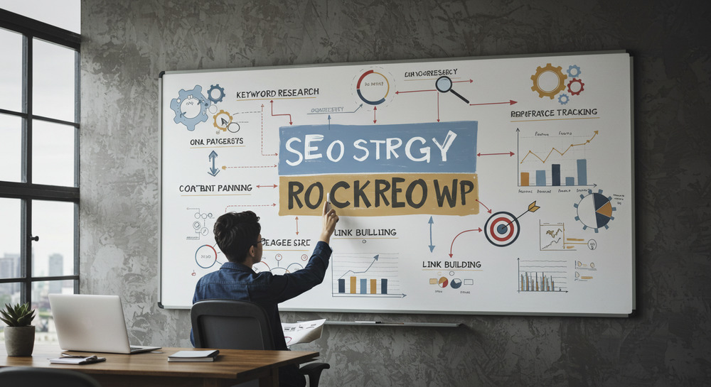 نمونه استراتژی سئو